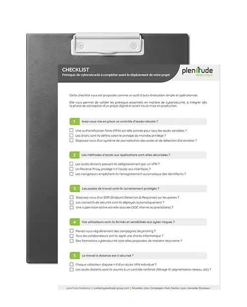checklist_projet checklist_projet