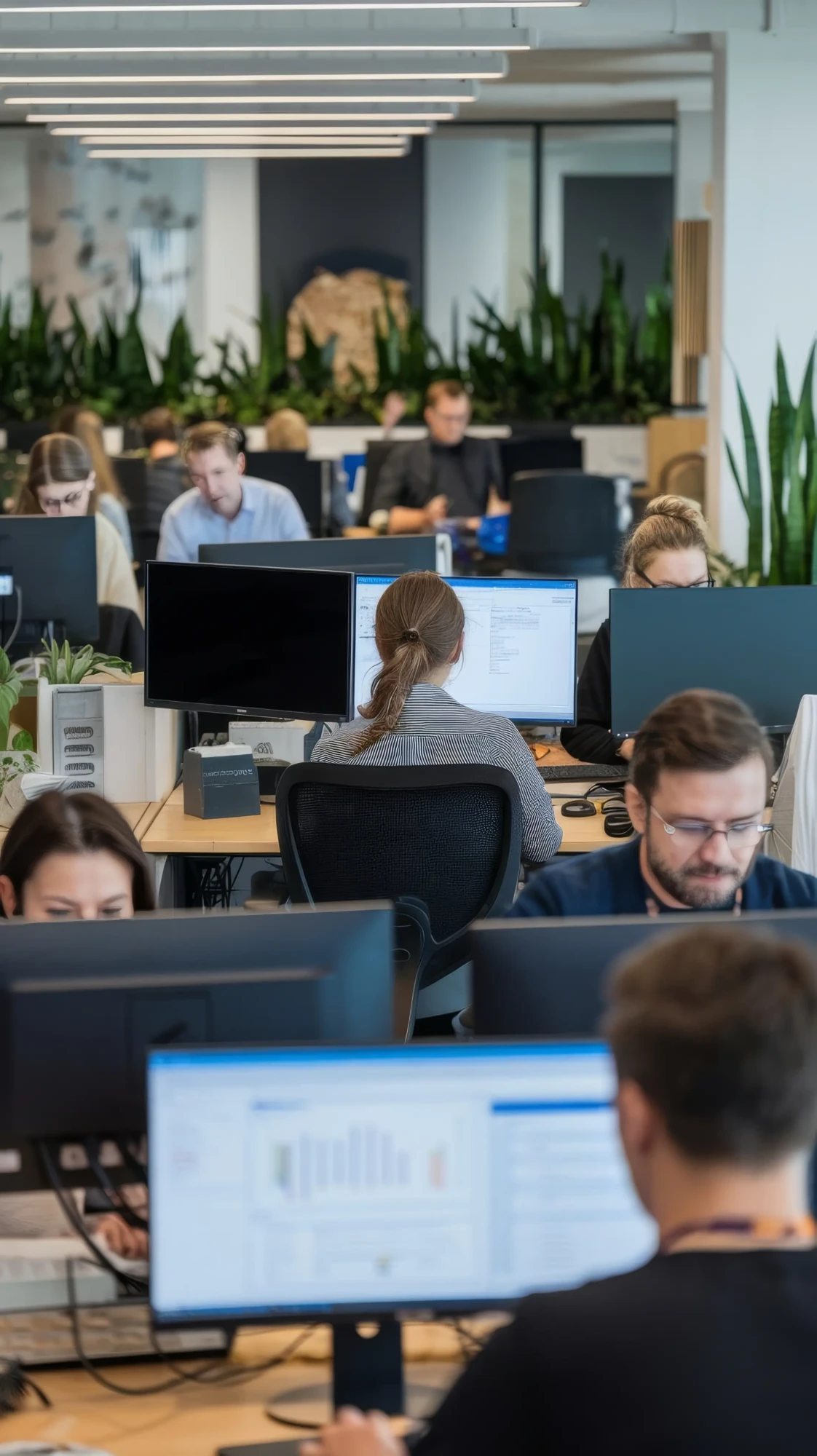 people-talking-working-together-modern-office-near-computers people-talking-working-together-modern-office-near-computers